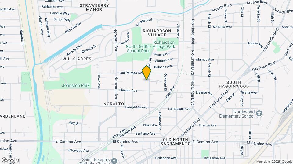 2749 Fairfield St Map and Location Details