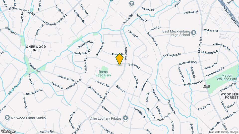 1123 Lynbrook Dr Map and Location Details