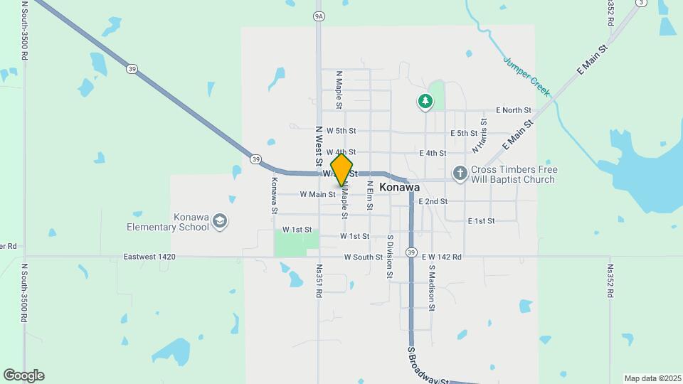 303 N Maple St Map and Location Details