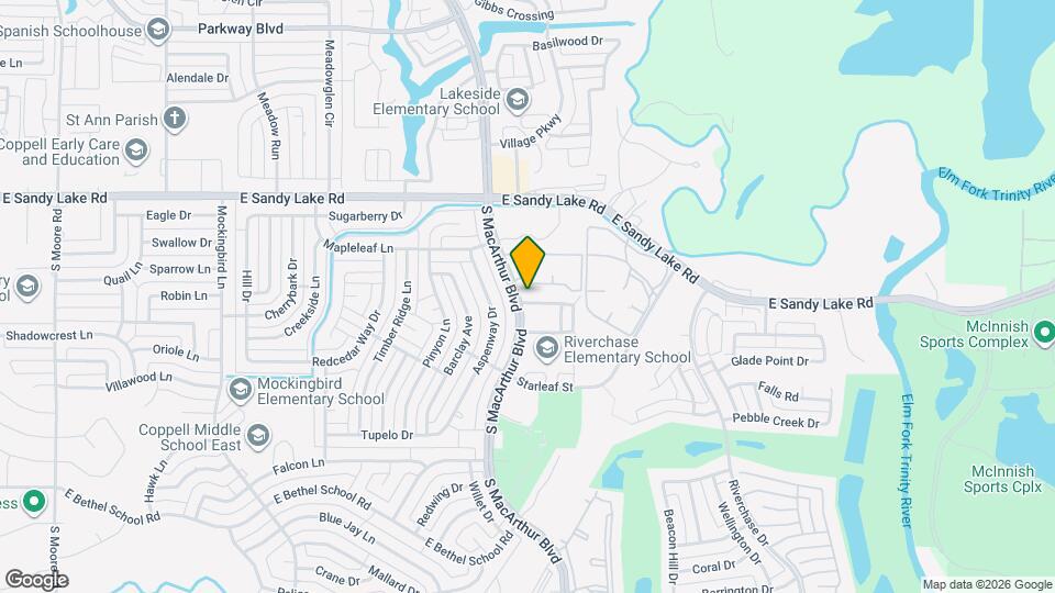 1004 Colonial Dr Map and Location Details