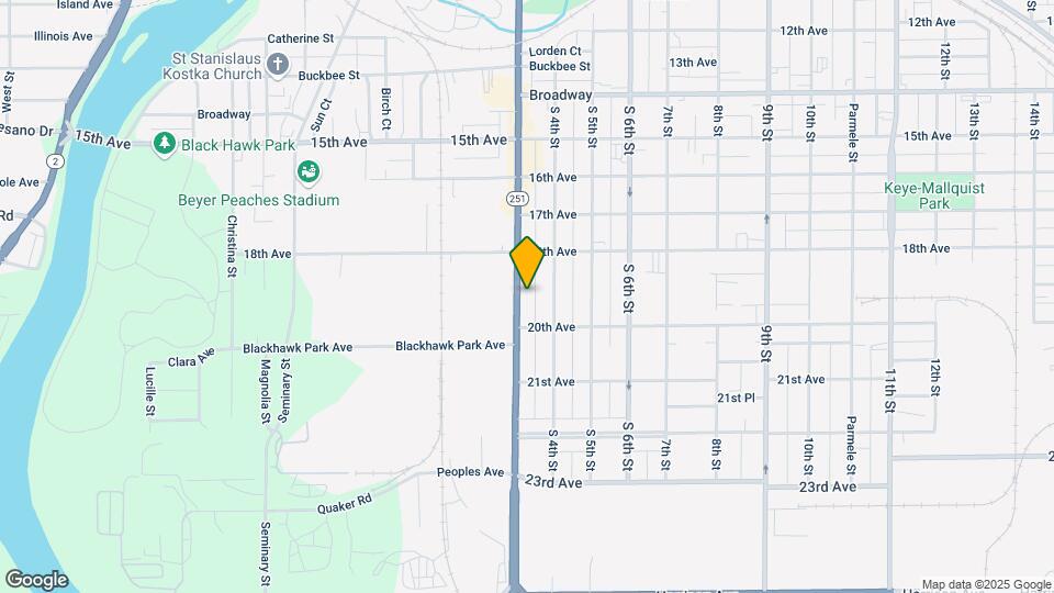 2008 Kishwaukee St Map and Location Details