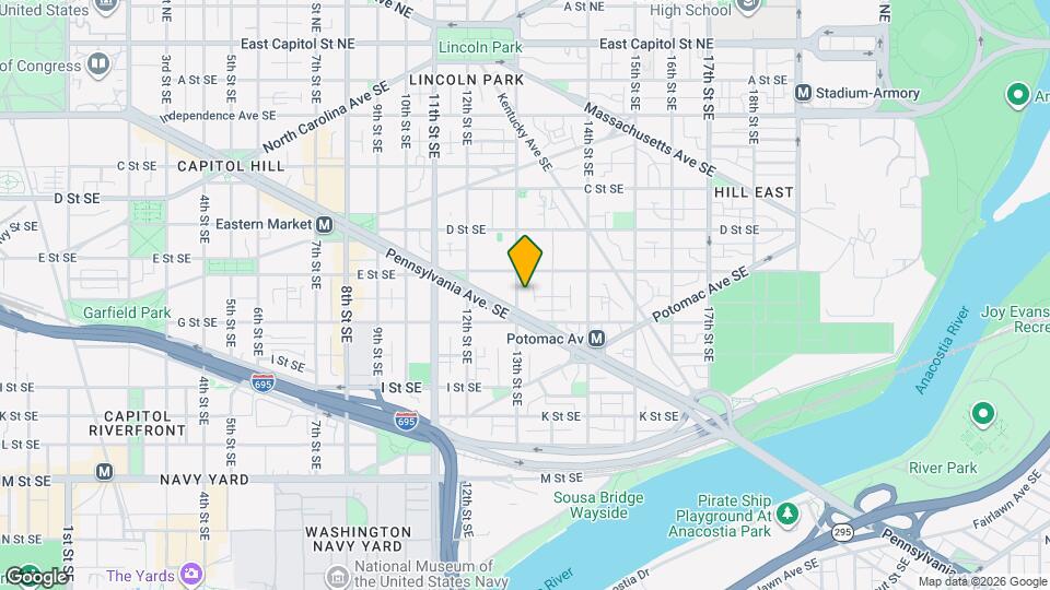 526 13th St SE Map and Location Details