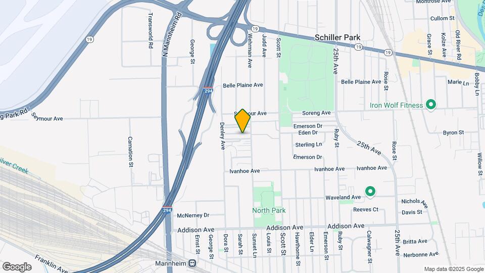 10113 Hartford Ct Map and Location Details