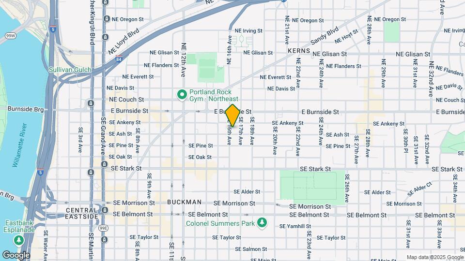 1607 SE Ash St Mapa y Detalles de la Ubicación