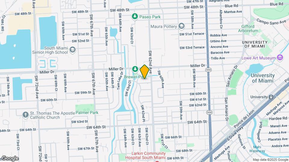 6231 SW 58th St Map and Location Details