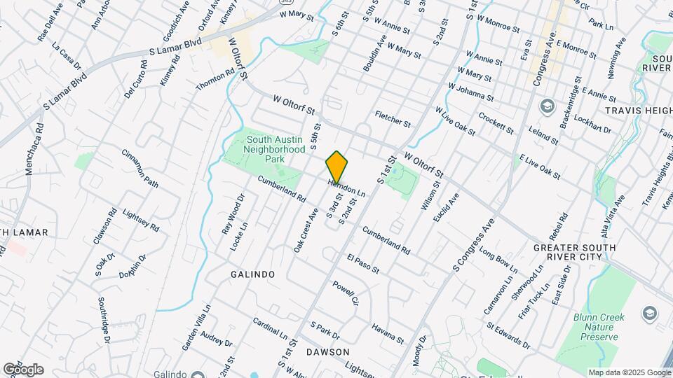 803 Herndon Ln Map and Location Details