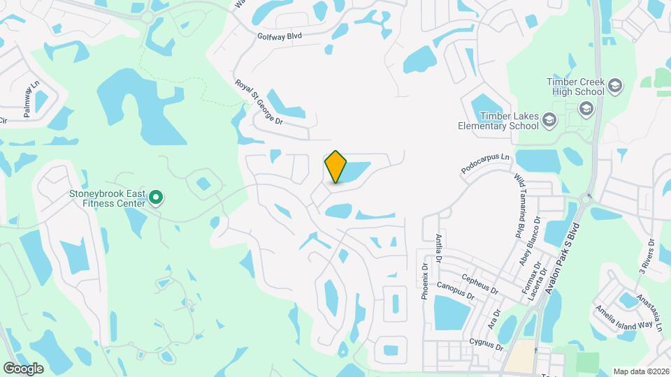 14745 Hartford Run Dr Map and Location Details