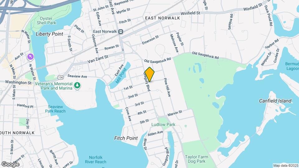 45 Gregory Blvd Map and Location Details