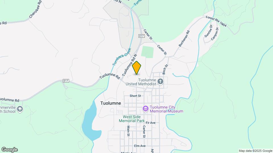 AWI Management - Tuolumne Senior Apartments Map and Location Details