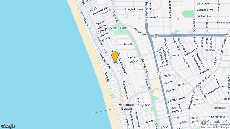 2011 Manhattan Ave, Unit B Mapa y Detalles de la Ubicación