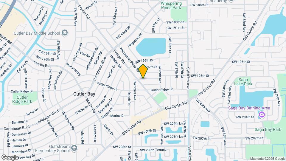 9020 SW 198th Ter Mapa y Detalles de la Ubicación