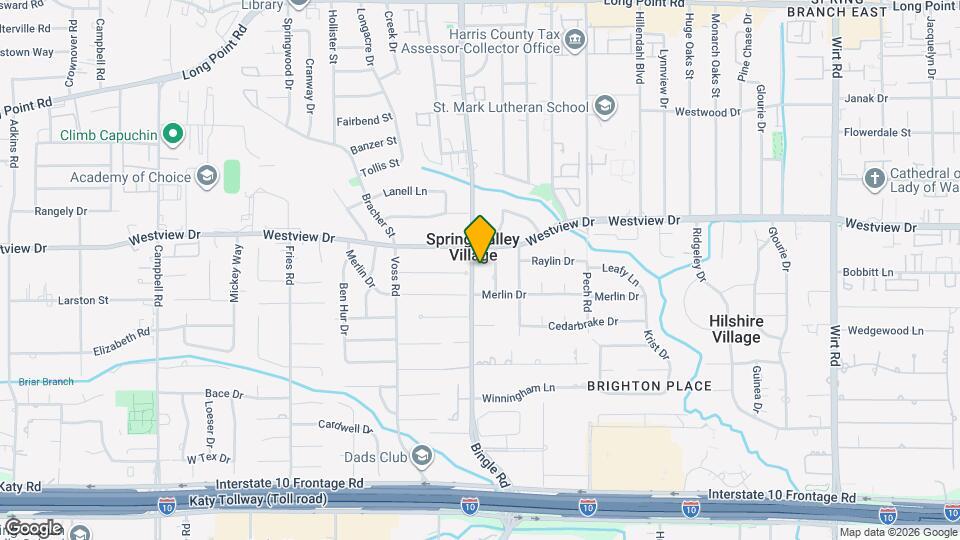 1324 Bingle Rd Map and Location Details