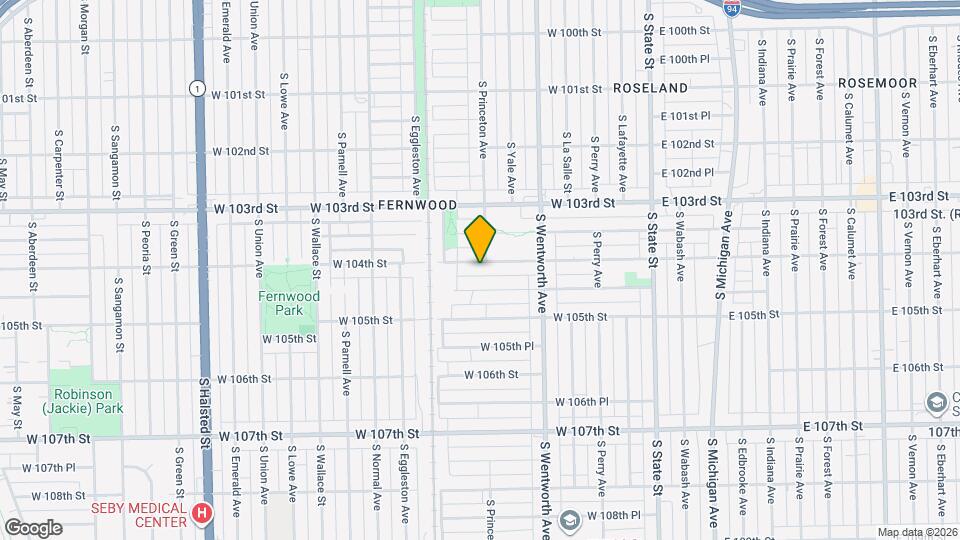303 W 104th St, Unit 2 Map and Location Details
