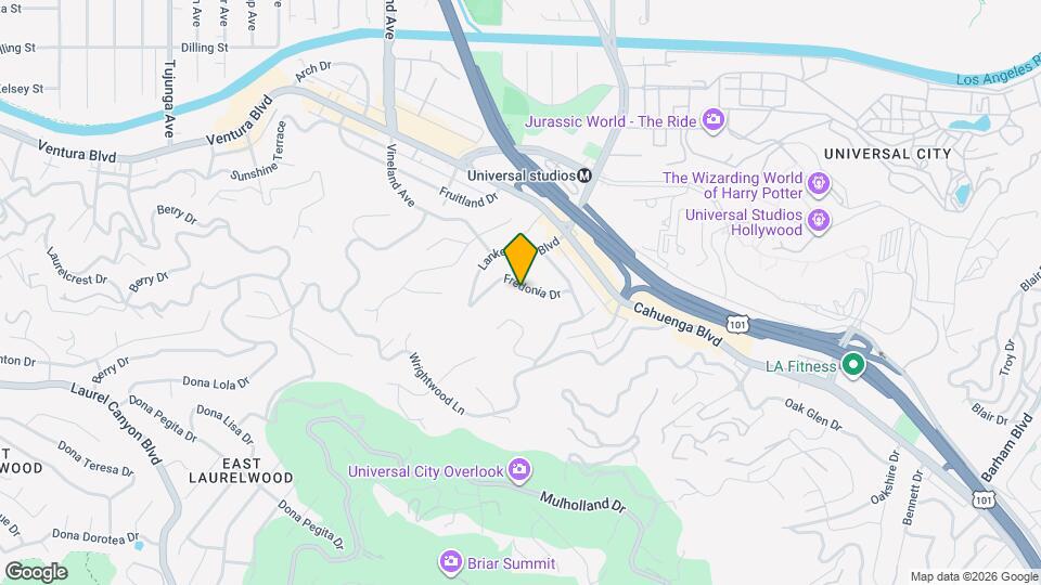 3943 Fredonia Dr Map and Location Details