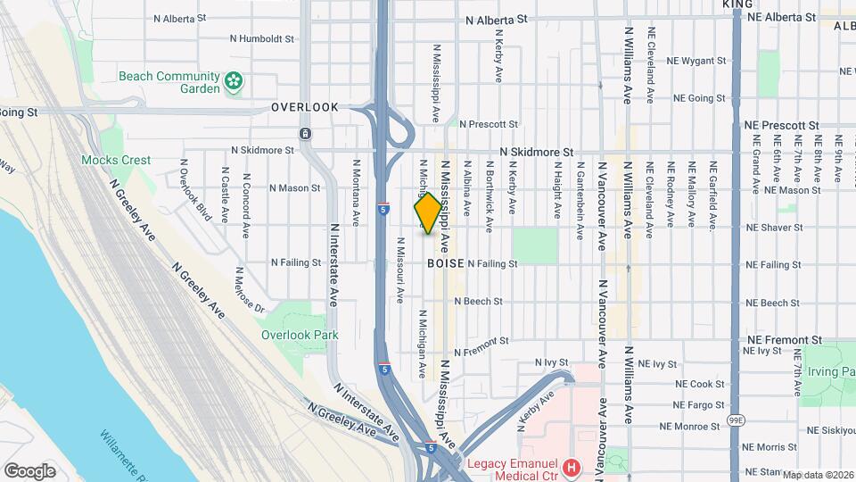 3948 N Michigan Ave Map and Location Details