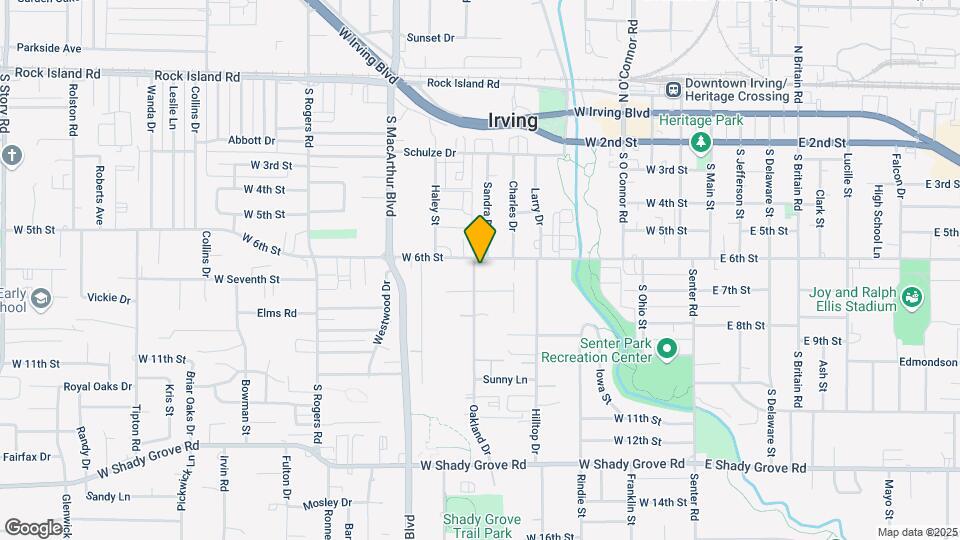 604 Oakland Dr Map and Location Details