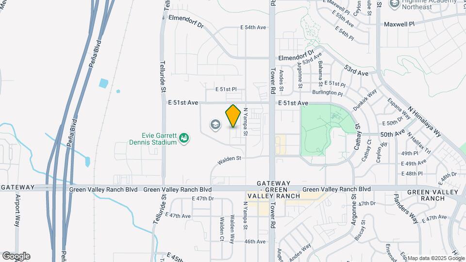 5013 N Walden Wy Mapa y Detalles de la Ubicación