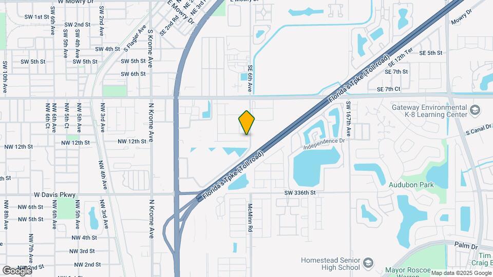 1220 NE 5th Ct Map and Location Details
