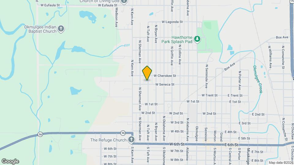 800 N Taft Ave Mapa y Detalles de la Ubicación