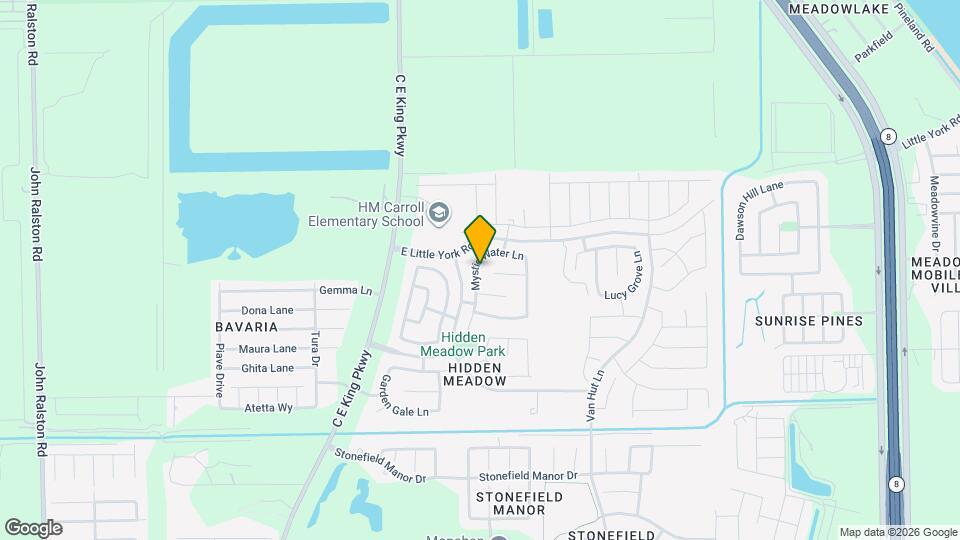 10046 Meadow Mill Ln Map and Location Details