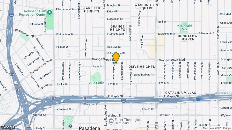 Oakland Summit Apartments Mapa y Detalles de la Ubicación