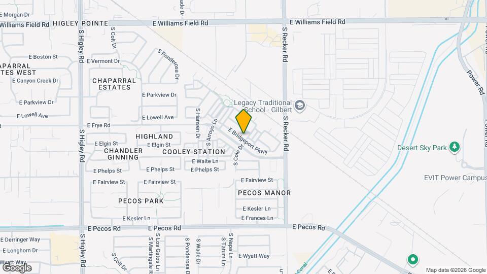 3828 E Bridgeport Pkwy Map and Location Details