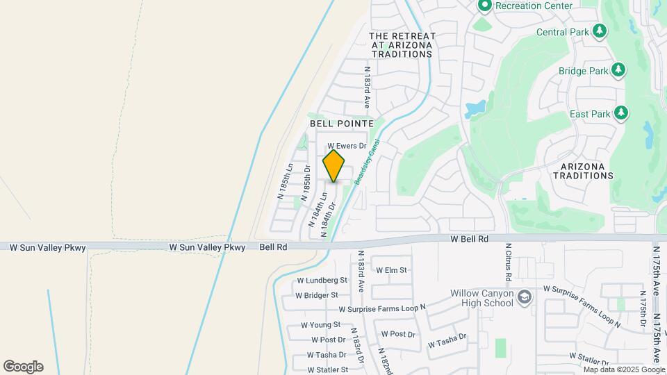 17278 N 184th Dr Map and Location Details