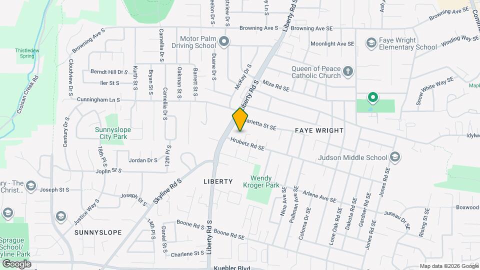 127 Hrubetz Rd SE Map and Location Details