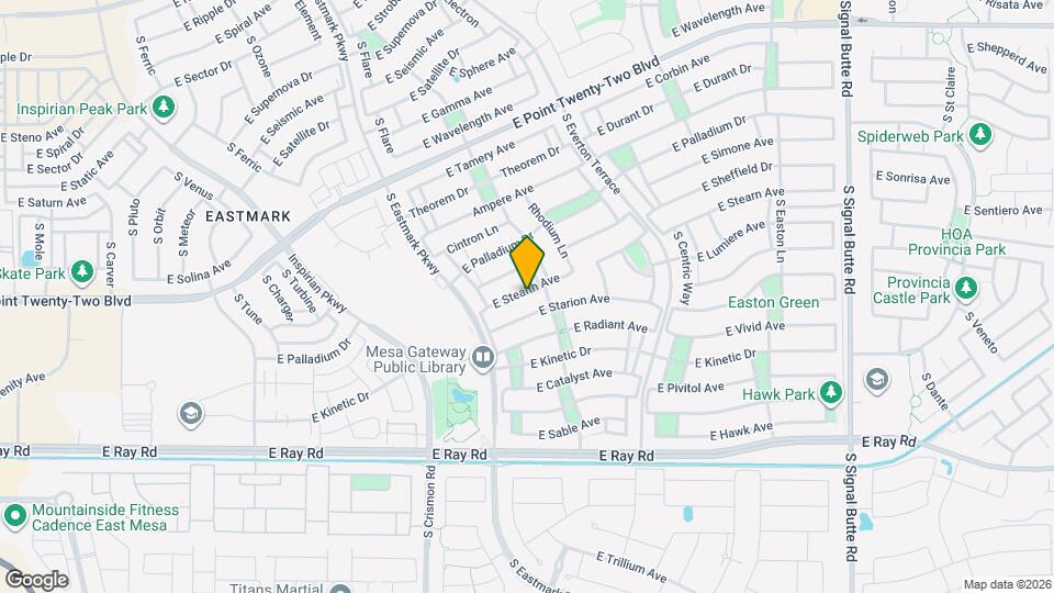 10215 E Stealth Ave Map and Location Details