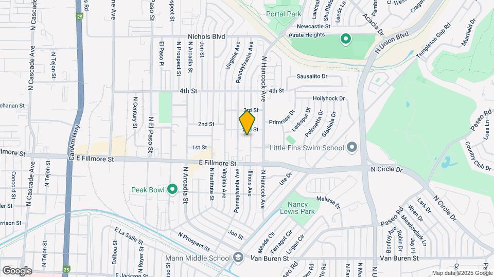 3014 Illinois Ave Mapa y Detalles de la Ubicación