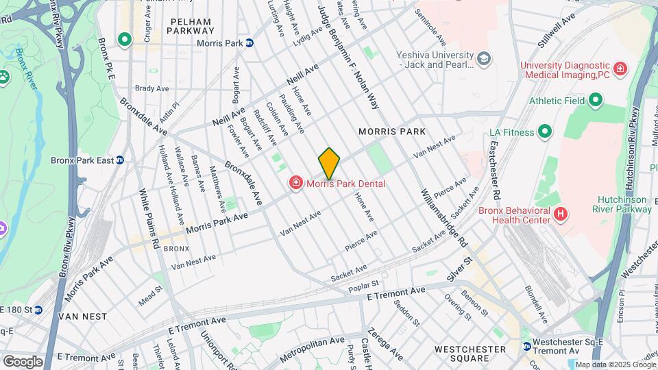 1725 Paulding Ave Map and Location Details