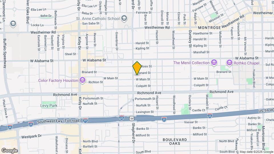2048 W Main St Mapa y Detalles de la Ubicación