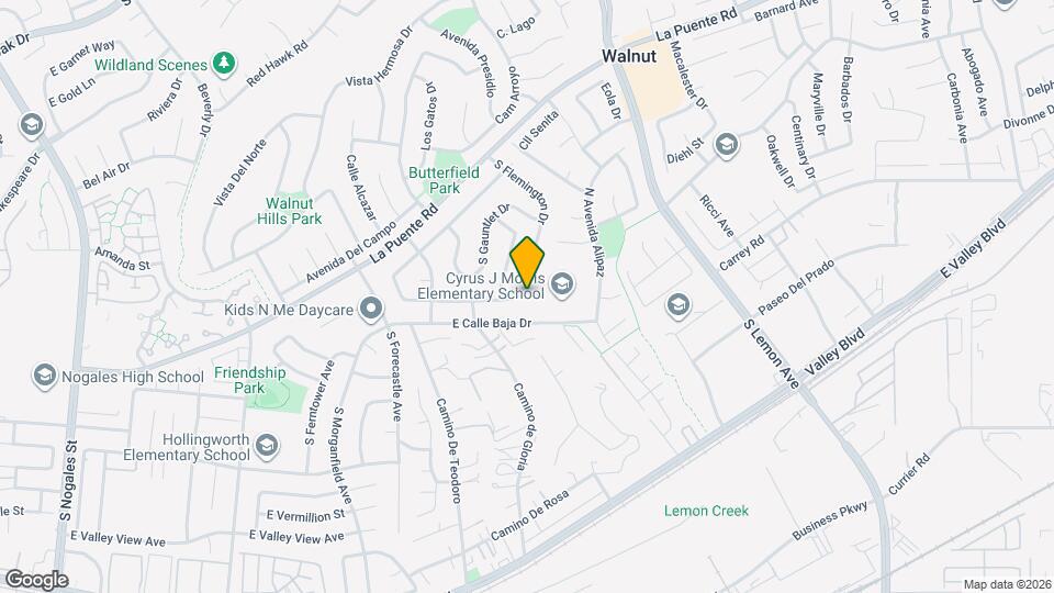 3544 S Flemington Dr Mapa y Detalles de la Ubicación