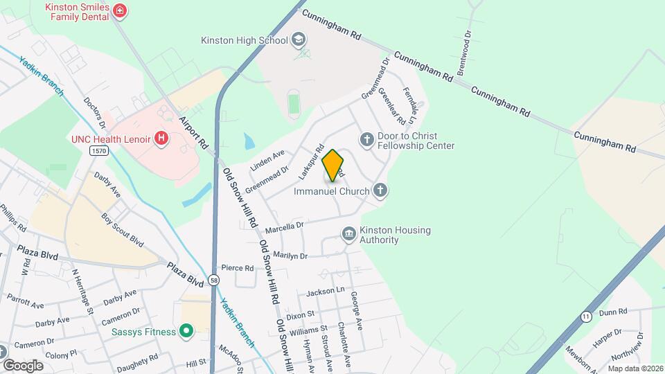 2215 Briarfield Rd Map and Location Details