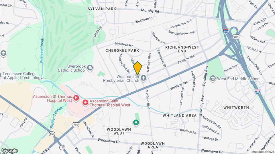 109 Mayfair Rd Map and Location Details