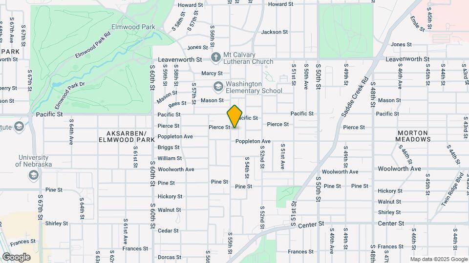 1209 S 55th St Map and Location Details