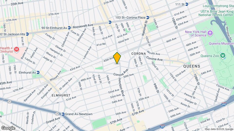 94-61 Alstyne Ave Mapa y Detalles de la Ubicación