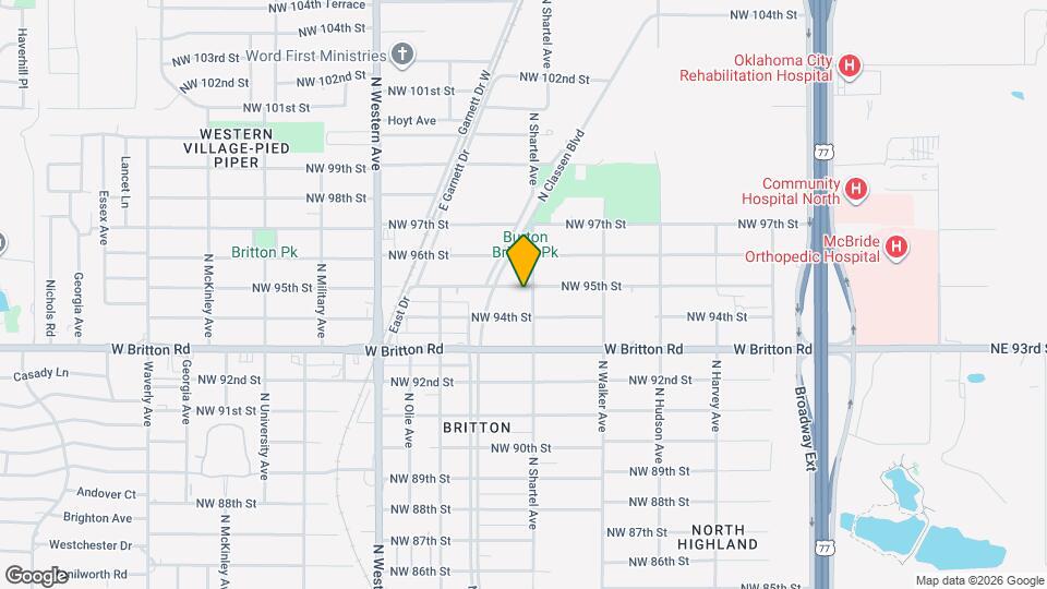 704 NW 95th St Map and Location Details