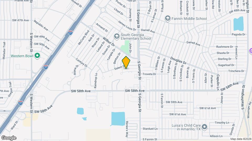 2806 Shield Ct Mapa y Detalles de la Ubicación