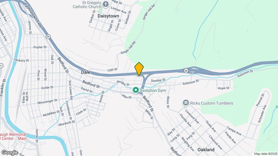 1045-1047 Sunday St Map and Location Details