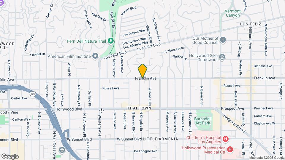 5174 Franklin Ave Map and Location Details