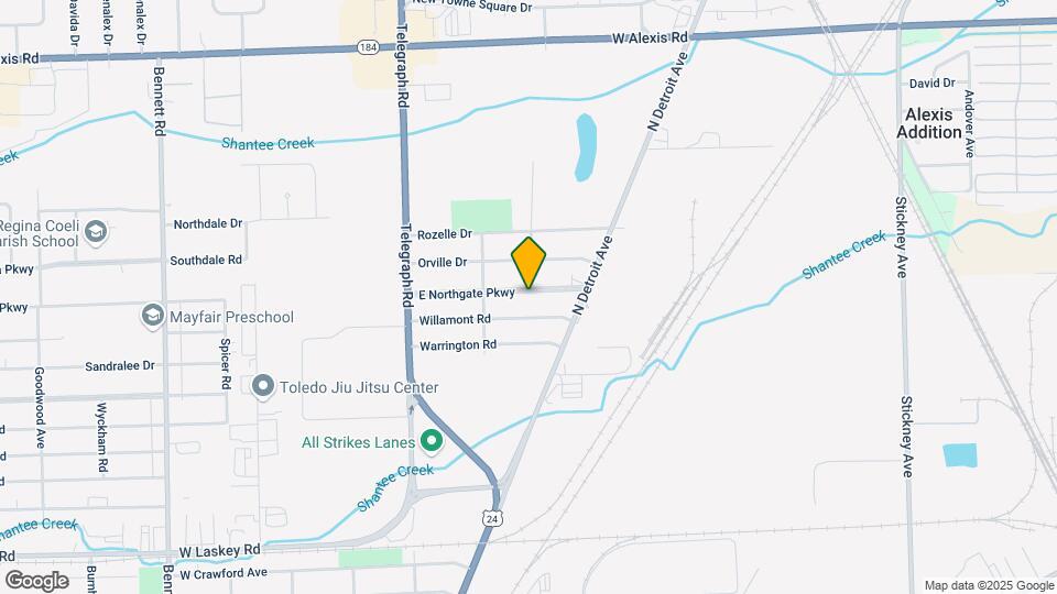 242 E Northgate Pkwy Map and Location Details