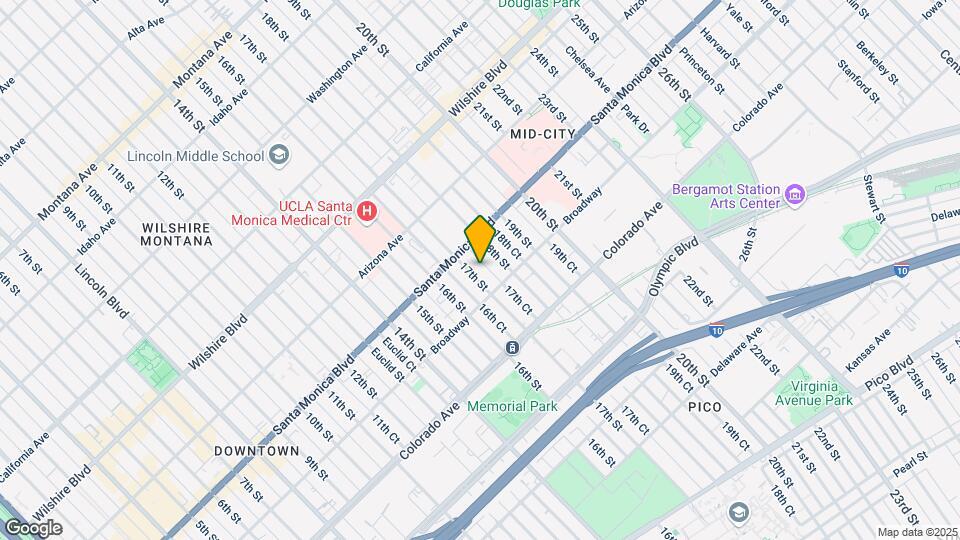 1433 17th St Map and Location Details