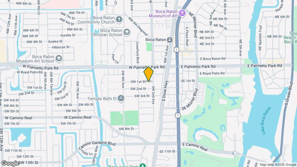 230 SW 1st St Map and Location Details