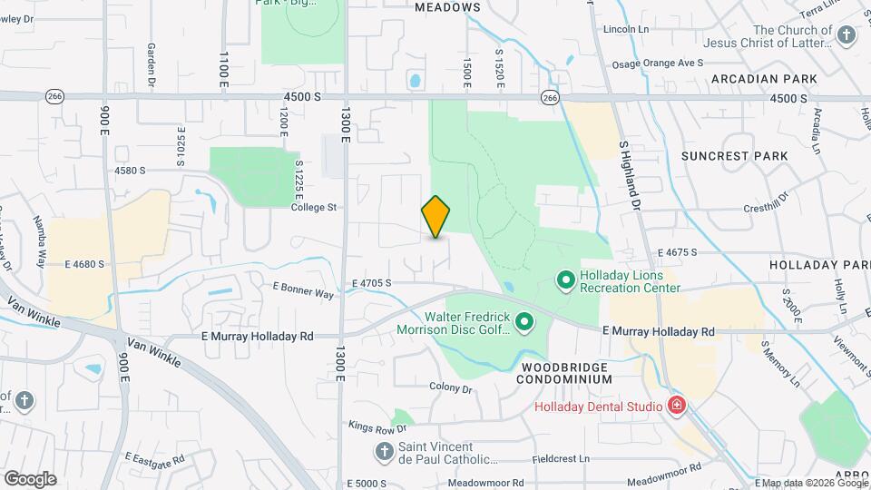 4660 S Brookwillow Cv Map and Location Details