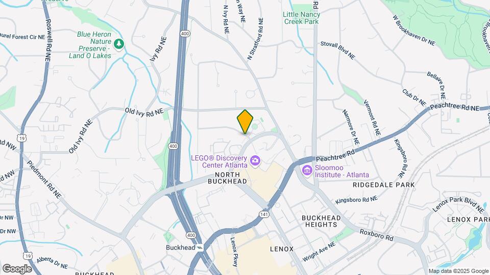 721 Longleaf Dr NE Mapa y Detalles de la Ubicación