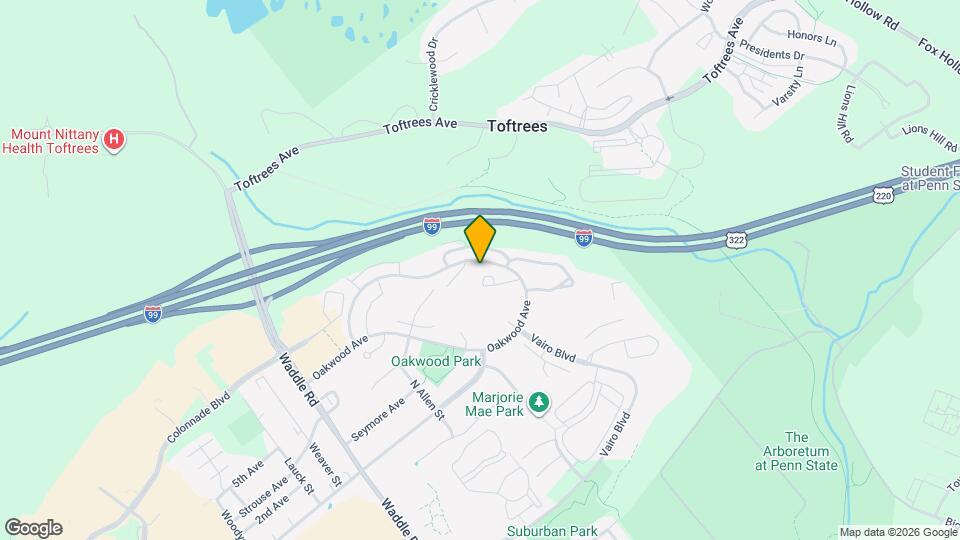 661 Benjamin Ct Map and Location Details