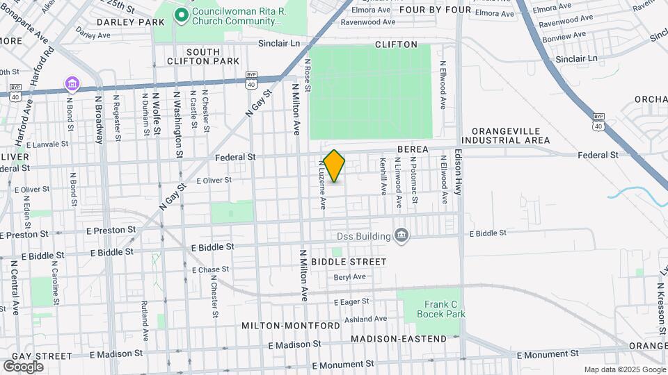 2617 Llewelyn Ave Map and Location Details