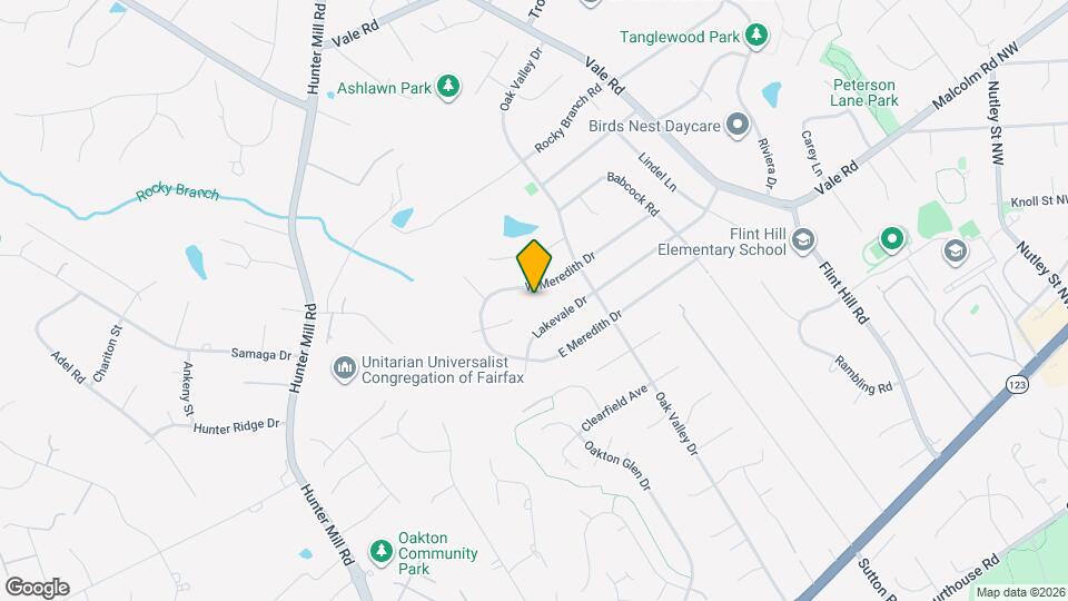 2529 W Meredith Dr Map and Location Details