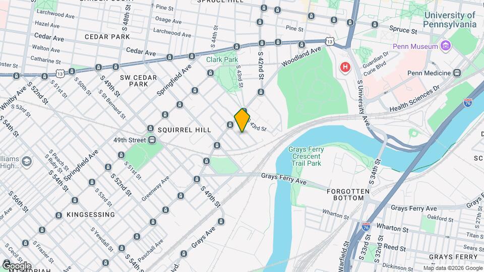 1339 S 46th St Map and Location Details